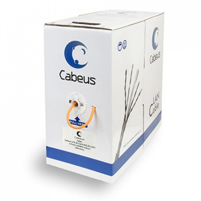 Одножильный кабель CABEUS UTP-4P-Cat.6-SOLID-LSZH 1472499